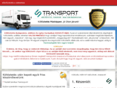Részletek : S-Transport olcsó költöztetés és tehertaxi