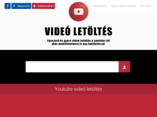 Részletek : Videó letöltés