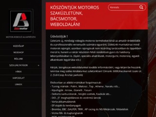 Részletek : Bácsmotor