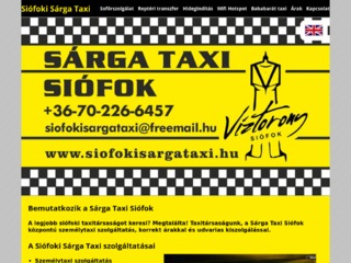 Részletek : Siófok taxi