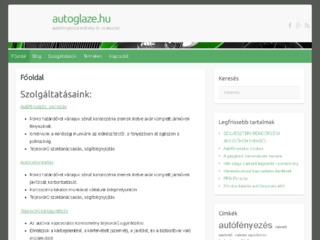 Részletek : Autoglaze - autófényezési szaküzlet és szervíz