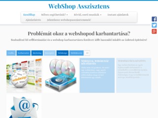 Részletek : Webshop asszisztens - ha kell egy kis segítség