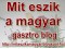 Mit eszik a magyar